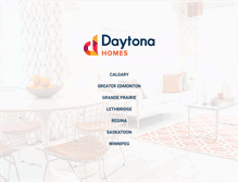 Tablet Screenshot of daytonahomes.ca